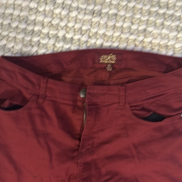 Red Jeans size 10- high sketch - Picture 4 of 5